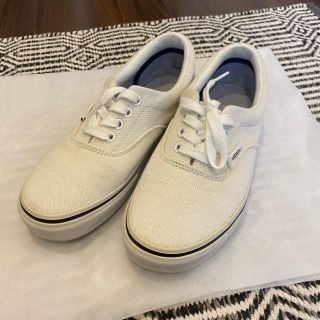 ヴァンズ(VANS)の【VANS】スニーカー　スリッポン　白(スニーカー)