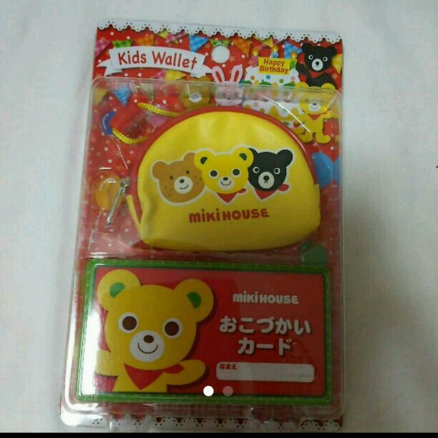 mikihouse(ミキハウス)の非売品 ミキハウス 財布 キッズ/ベビー/マタニティのこども用ファッション小物(財布)の商品写真