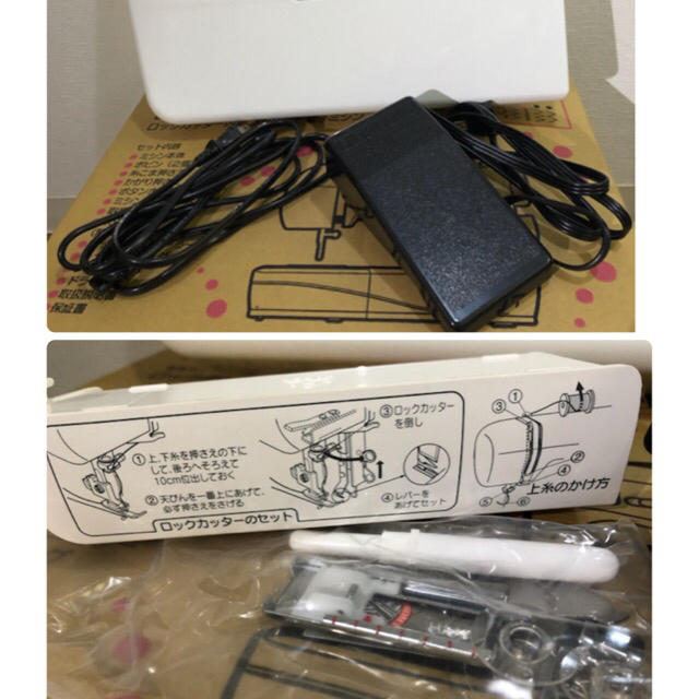 ミシン本体　ジャノメ　ヌイキル　P-800 スマホ/家電/カメラの生活家電(その他)の商品写真