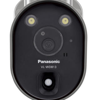 パナソニック(Panasonic)の新品パナソニック防犯カメラ　センサーライト付ワイヤレスカメラ vl-wd813k(防犯カメラ)
