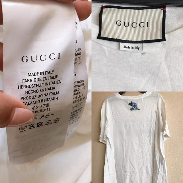 Gucci(グッチ)の人気商品　gucci グッチ　Tシャツ　半袖 レディースのトップス(Tシャツ(半袖/袖なし))の商品写真
