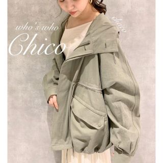 フーズフーチコ(who's who Chico)の春アウター🍪¥9612【Chico】モッズコート マウンテンコート(モッズコート)