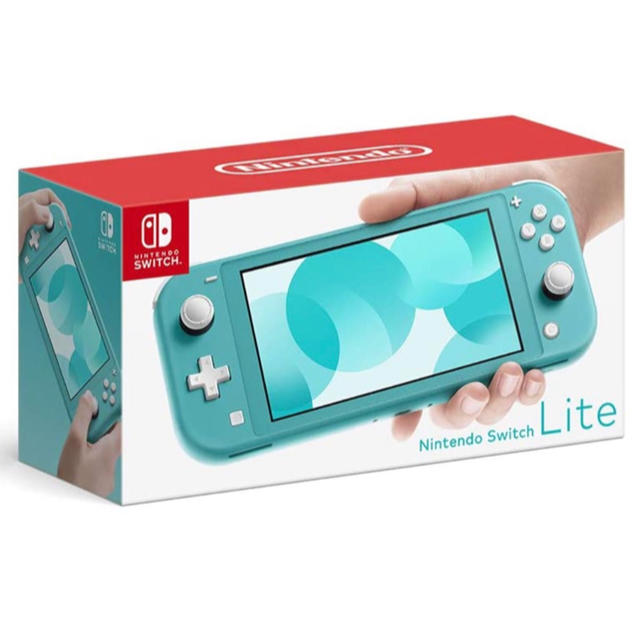 Nintendo Switch(ニンテンドースイッチ)の新品未開封★任天堂 Switch Lite ターコイズ★ エンタメ/ホビーのゲームソフト/ゲーム機本体(家庭用ゲーム機本体)の商品写真