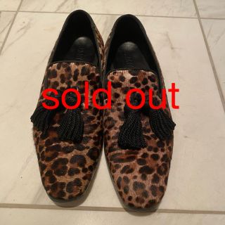 ピカピカ新品仕上⭐ジミーチュウJIMMY CHOO ハラコ豹柄　約23.5