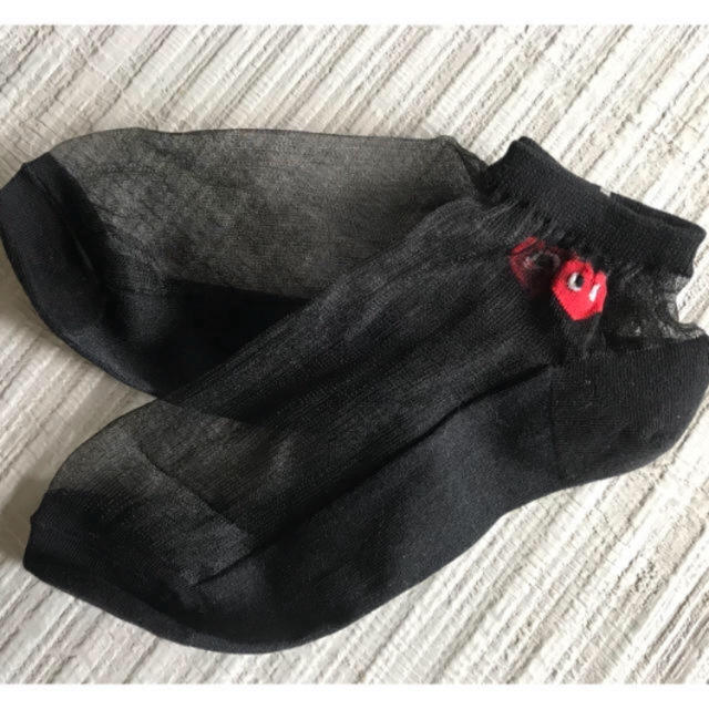 COMME des GARCONS(コムデギャルソン)の新品☆韓国靴下☆二足セット☆送料込み☆人気商品 レディースのレッグウェア(ソックス)の商品写真