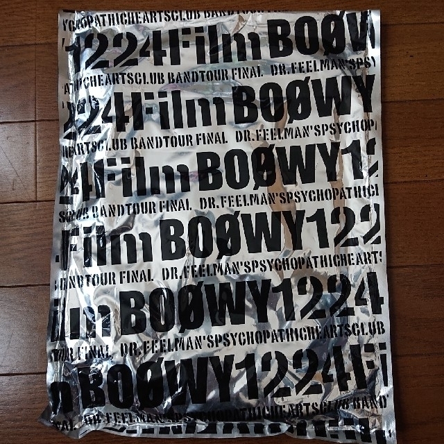 【新品 未使用】BOOWY 1224 film Tシャツポップス/ロック(邦楽)