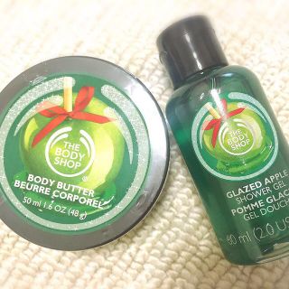 ザボディショップ(THE BODY SHOP)のボディバター＆シャワージェル/アップル(ボディクリーム)