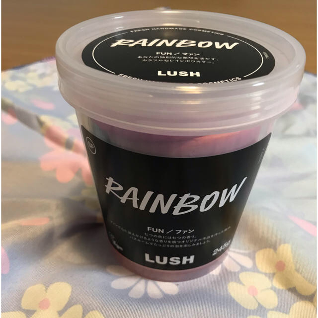 LUSH 【新品未使用】LUSH ファン レインボウ クレイソープの通販 by かね's shop｜ラッシュならラクマ