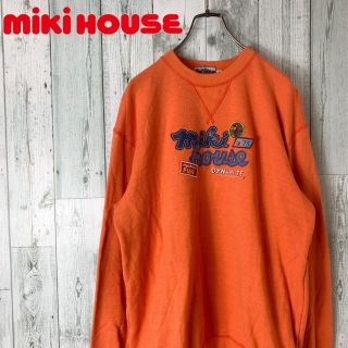 ミキハウス(mikihouse)の【超希少】ミキハウス  90s ロゴ ワッペン 刺しゅう スウェット(スウェット)