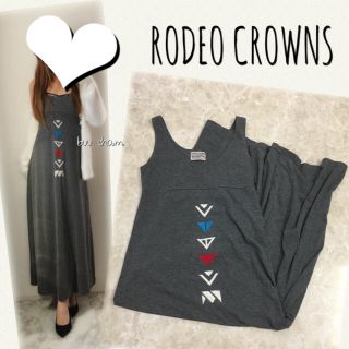 ロデオクラウンズ(RODEO CROWNS)のRODEO CROWNS♡ロングワンピース 刺繍(ロングワンピース/マキシワンピース)