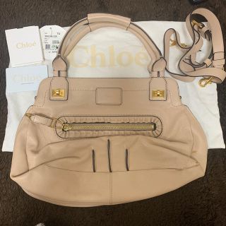 クロエ(Chloe)のChloe マーガレット　ハンドバック　希少　ピンク(ハンドバッグ)