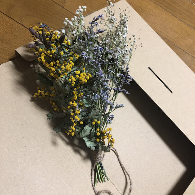 41 かすみ草 ミモザ ブルーファンタジア ドライフラワー www