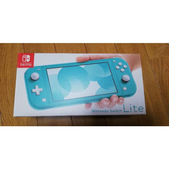 Nintendo Switch Lite ターコイズ　店舗印なしエンタメ/ホビー