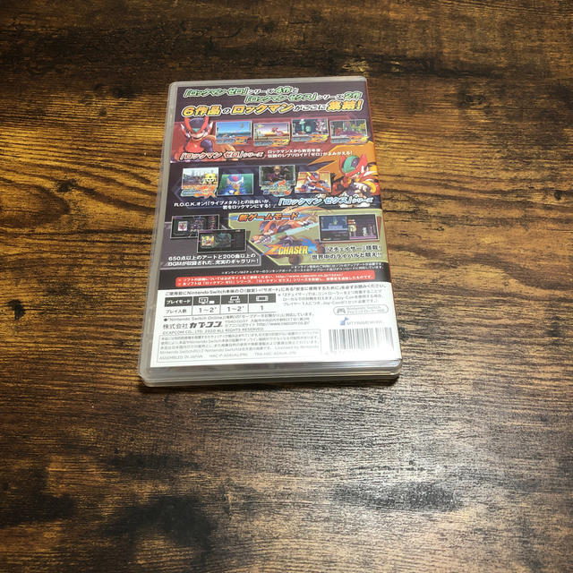 Nintendo Switch(ニンテンドースイッチ)のロックマン ゼロ＆ゼクス ダブルヒーローコレクション Switch エンタメ/ホビーのゲームソフト/ゲーム機本体(家庭用ゲームソフト)の商品写真