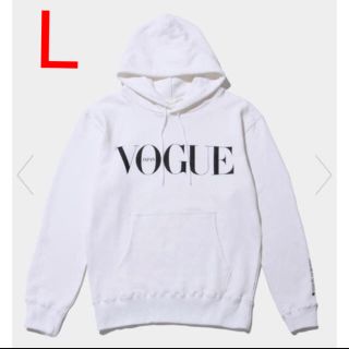 フラグメント(FRAGMENT)の新品 白 L VOGUE Fragment THE CONVENI HOODIE(パーカー)