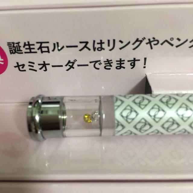 ミルフローラ ボールペン 4月 ホワイトジルコン カラーダイヤの通販 by 靖嘉's shop｜ラクマ