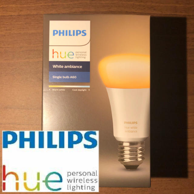 PHILIPS(フィリップス)のPhilips Hue ホワイトグラデーション インテリア/住まい/日用品のライト/照明/LED(蛍光灯/電球)の商品写真