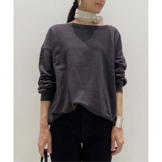 アパルトモンドゥーズィエムクラス(L'Appartement DEUXIEME CLASSE)のアパルトモン レミリーフ T/CウラケSweat プルオーバーdeuxieme(トレーナー/スウェット)