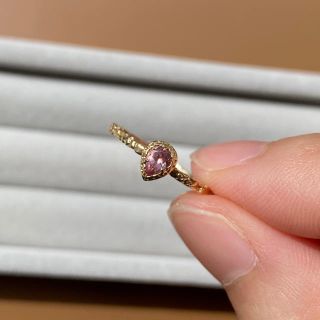 アッシュペーフランス(H.P.FRANCE)のtime jewelry カラーチェンジガーネット リング(リング(指輪))