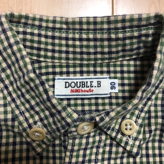 DOUBLE.B(ダブルビー)の90cm☆DOUBLE.Bシャツ キッズ/ベビー/マタニティのキッズ服男の子用(90cm~)(ブラウス)の商品写真