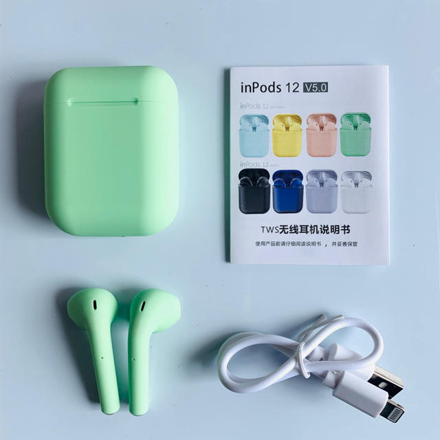 ５５％以上節約 人気商品 ワイヤレスイヤホン inpods12 Bluetooth ピンク