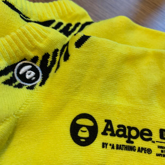 A BATHING APE(アベイシングエイプ)のエイプ靴下　新品 メンズのレッグウェア(ソックス)の商品写真