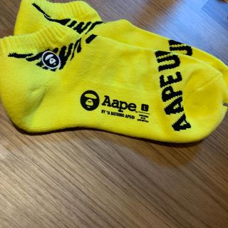 アベイシングエイプ(A BATHING APE)のエイプ靴下　新品(ソックス)