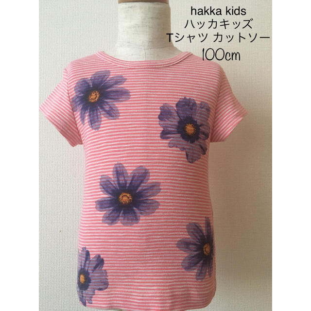 hakka kids(ハッカキッズ)のhakka kids ハッカキッズ Tシャツ カットソー 100cm キッズ/ベビー/マタニティのキッズ服女の子用(90cm~)(Tシャツ/カットソー)の商品写真