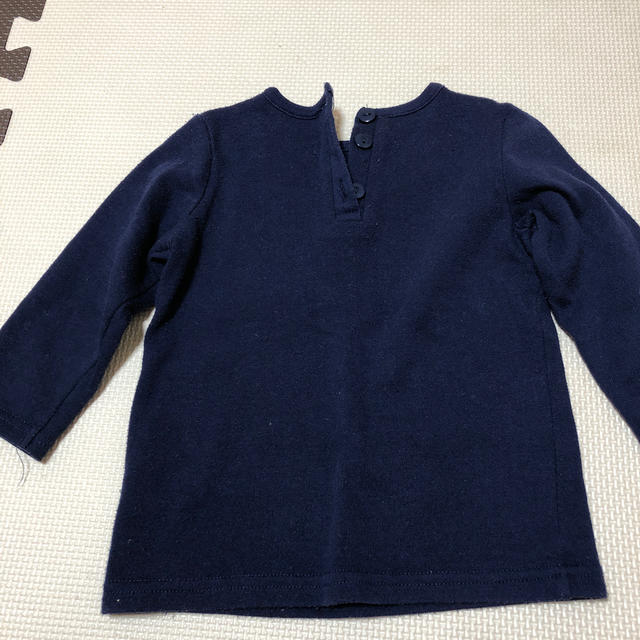 しまむら(シマムラ)の長袖90サイズ　2枚 キッズ/ベビー/マタニティのキッズ服女の子用(90cm~)(Tシャツ/カットソー)の商品写真