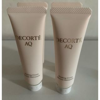 コスメデコルテ(COSME DECORTE)のAQ ウォッシング クリーム 124g 5000円相当分(洗顔料)