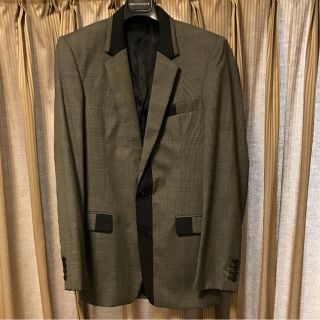 ディオールオム(DIOR HOMME)のキムタク着クリスヴァンアッシュ切替ジャケット本物KRISVANASSCHE正規品(テーラードジャケット)