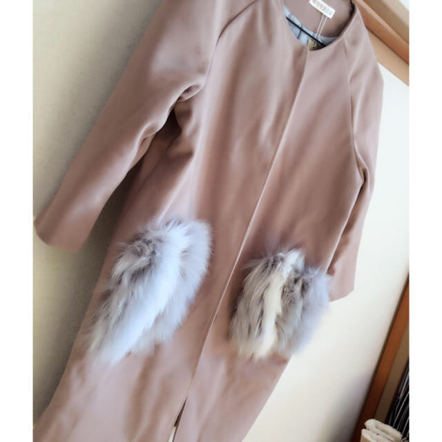 SHOPLISTで購入♡ファーコート レディースのジャケット/アウター(毛皮/ファーコート)の商品写真