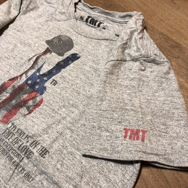 TMT(ティーエムティー)のTMT Tシャツ グレー Lサイズ メンズのトップス(Tシャツ/カットソー(半袖/袖なし))の商品写真