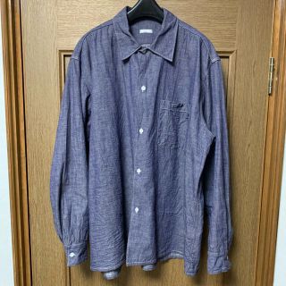 COMOLI - comoli コモリ 19AW パープルダンガリーシャツ 3の通販 by た