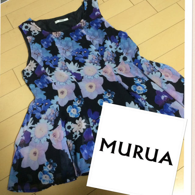 MURUA(ムルーア)のMURUA 花柄チュニック レディースのトップス(チュニック)の商品写真