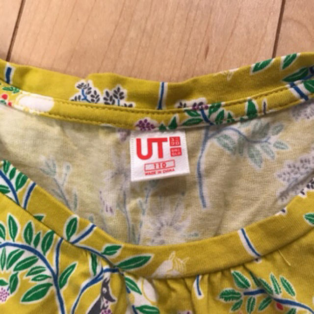 UNIQLO(ユニクロ)のUNIQLO ムーミンコラボワンピース　110㎝ キッズ/ベビー/マタニティのキッズ服女の子用(90cm~)(ワンピース)の商品写真