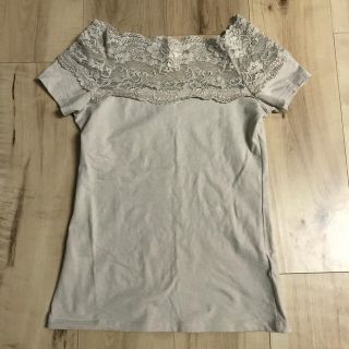 エイチアンドエム(H&M)のH&M  レーストップス(Tシャツ(半袖/袖なし))