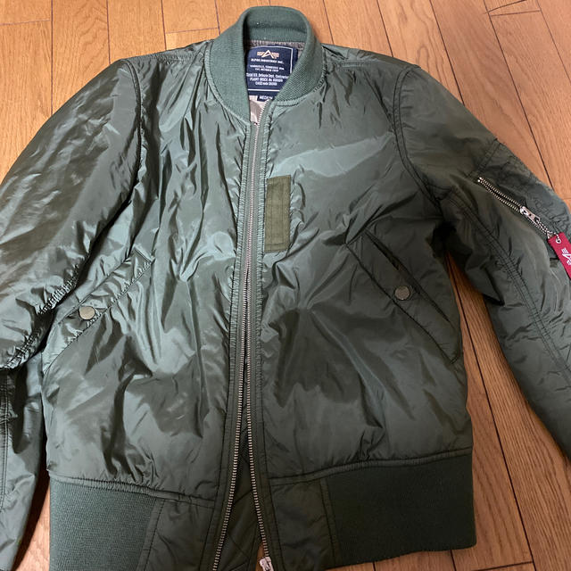 ALPHA INDUSTRIES(アルファインダストリーズ)のアルファ　ma-1 フライトジャケット　アメリカ国防総省 メンズのジャケット/アウター(フライトジャケット)の商品写真