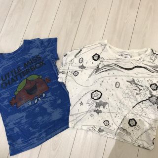 アイズビット(ISBIT)の遊び心ある可愛いTシャツ2枚セット！オシャレ♡(Tシャツ(半袖/袖なし))