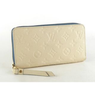 ルイヴィトン(LOUIS VUITTON)の新品同様  ヴィトン ジッピーウォレット モノグラム・アンプラント M63925(財布)