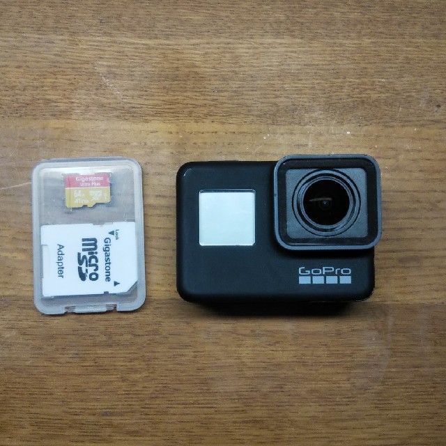 GoPro - GoPro Hero7 Black + SDカード64GBの通販 by falconsyunya's shop｜ゴープロならラクマ