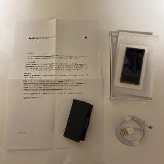 アップル(Apple)の【新品未使用】iPod nano 第7世代 スペースグレー Apple(ポータブルプレーヤー)