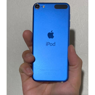 アイポッドタッチ(iPod touch)のiPod touch 第6世代 32gb ブルー 中古(ポータブルプレーヤー)