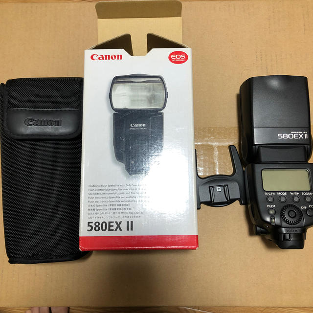 Canon(キヤノン)のキャノン Speed Light 580EX 2 スマホ/家電/カメラのカメラ(ストロボ/照明)の商品写真