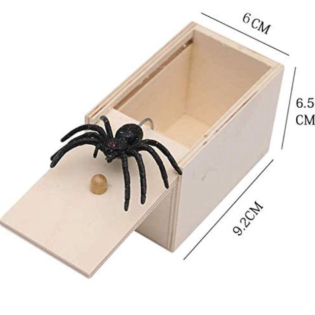 びっくり箱 おもちゃ パーティグッズ 蜘蛛が出てくるびっくり箱の通販 ...