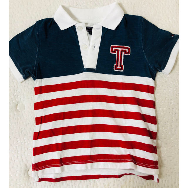 TOMMY HILFIGER(トミーヒルフィガー)のTOMMY HILFIGER 半袖シャツ キッズ/ベビー/マタニティのベビー服(~85cm)(Ｔシャツ)の商品写真