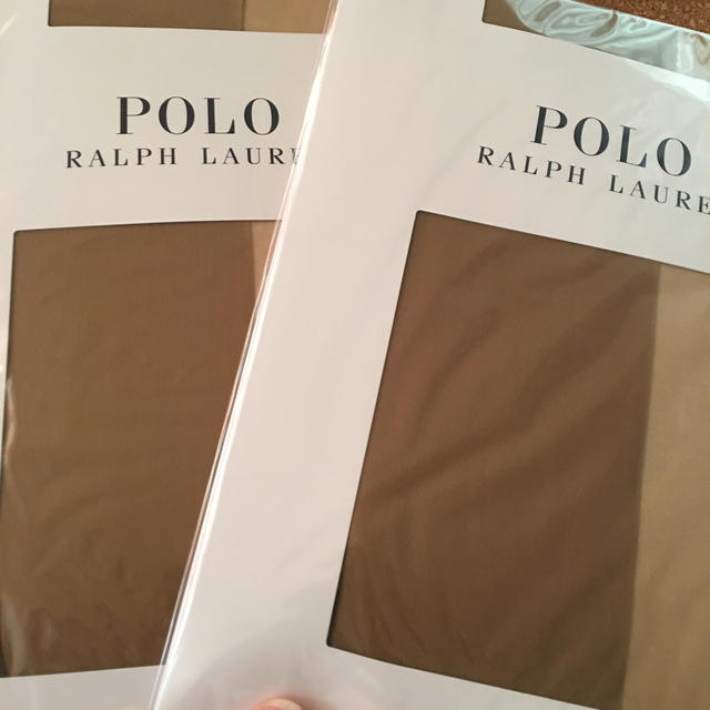 POLO RALPH LAUREN(ポロラルフローレン)のシルクプロテイン加工ストッキング2点 レディースのレッグウェア(タイツ/ストッキング)の商品写真