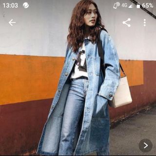 マウジー(moussy)のMOUSSYマウジーデニムコート新品(Gジャン/デニムジャケット)