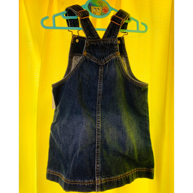 babyGAP(ベビーギャップ)の 総額10357円▻►ほぼ半額 BABY GAP GIRLS デニム ワンピース キッズ/ベビー/マタニティのキッズ服女の子用(90cm~)(ワンピース)の商品写真