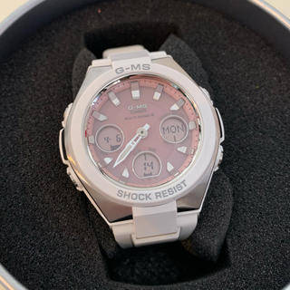 ジーショック(G-SHOCK)のカシオ G-MS ピンク ソーラー腕時計(腕時計)